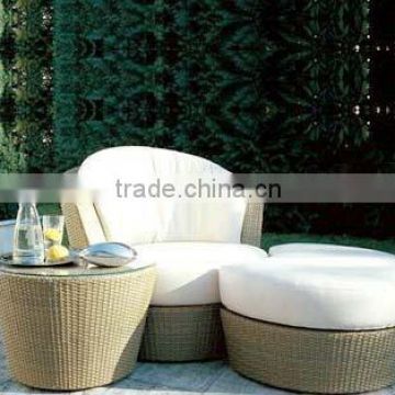 Alibaba products hotel furniture rattan daybed/round daybed daybed with canopy