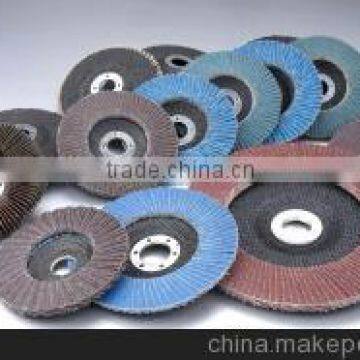 4" 100 flap wheel for stainless steel and metal