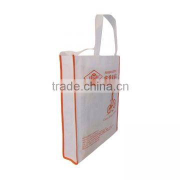 Fashion recyclable As your design 2015 Cheap white non woven bag