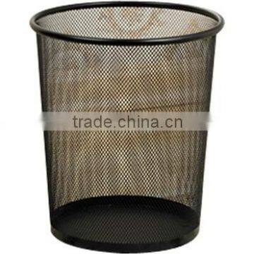 Different shape metal rubbish bin