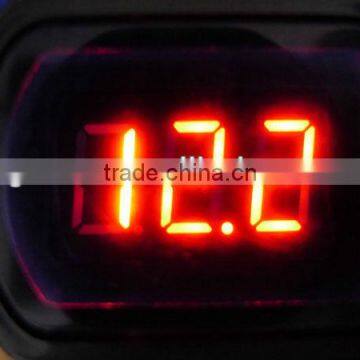 12V /24V RED DIGITAL LED CAR AUTO vehicle VOLTMETER voltage Meter