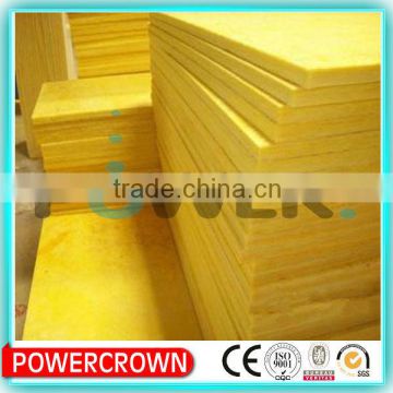 high quality good price thermal insulation glass wool board for wall made in china