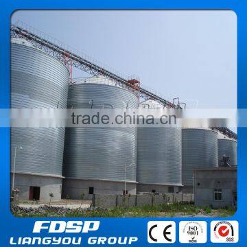 Short construction period bulk storage silos