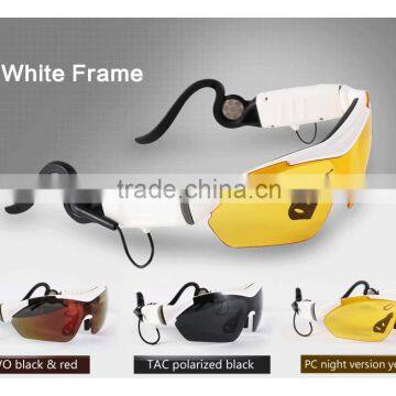 Bluetooth Smart Sunglasses Pick-up Call And Sport Music Mp3 By Bluetooth Outdoor Anti-UV Sport Glasses photo-3