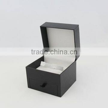 High quality black jewelry box, plastic jewelry box (SJ-9003)