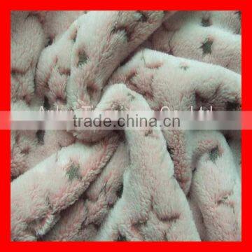 Polyester Printed Coral Fleece photo-4