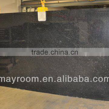 Black Galaxy marble slabs tiles blocks