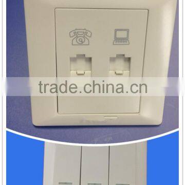 euro standard usb wall socket and switch 250v