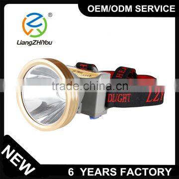 IPX5 Rechargeable led bulb brightest headlamps with 18650 battery and charger