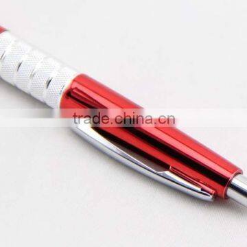Silver Ring Pressurized Ballpoint Pen Promotional Pen High Quality photo-4