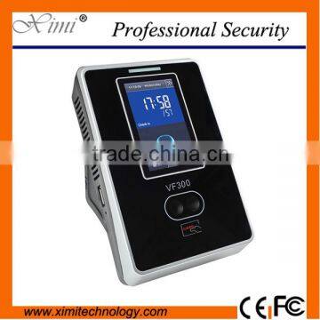 Face time attendance machine Biometric clock TCP/IP, USB Host with standard rfid card 3 Inch Touch Screen Optional Mi-fare card