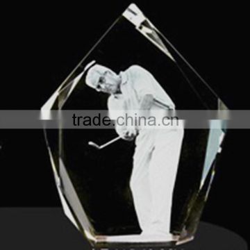 crystal glass gift sport adorn article