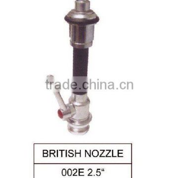 British type nozzle