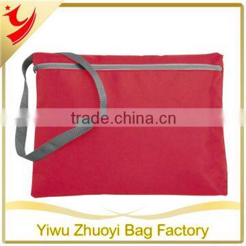 Promotional Simple Business Bags/Conference Folders Bag/Messenger Bag Polyester Material Fabric