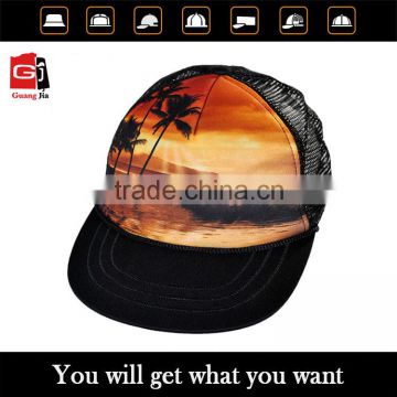 Low price promotional fashion summer sun visor mesh hat and caps