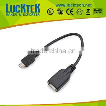 ORIGINAL USB A FEMALE TO MICRO B MALE CABLE FOR SMART MOBILE PHONES