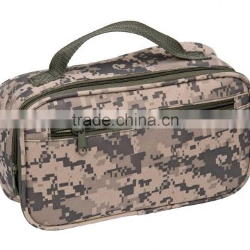 ACU Digital Camouflage Overnight Toiletry Bag with Zippered Front Pocket