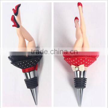 Factory OEM clear wine stopper with custom design