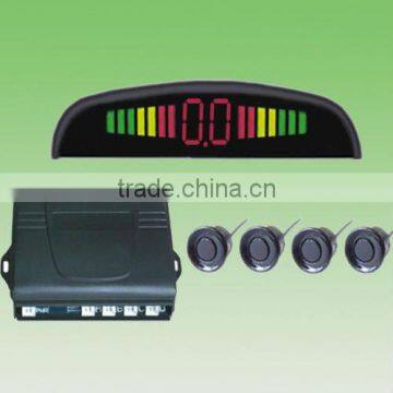 car parking sensor system with led display, buzzer, camera,rearview mirror