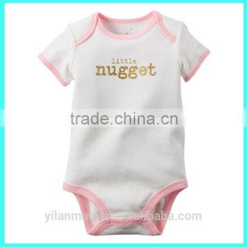 New arrival unisex baby bodysuit infant creeper cute printed 1 baby bodysuit