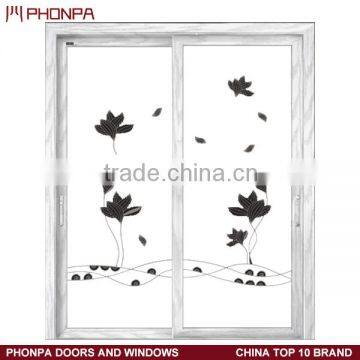 Aluminum glass sliding door, top hung sliding door, vertical sliding door