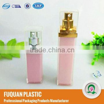 Rectangle acrylic skin care cream use vacuum seal bottles