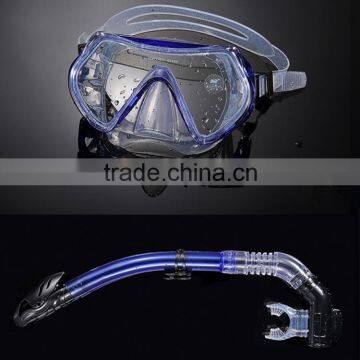 Hot selling professional scuba diving mask and diving snorkel set