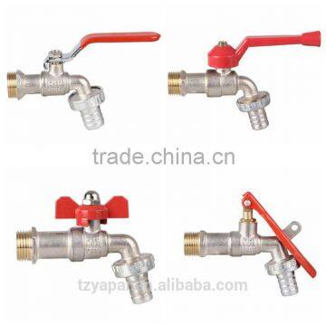 Garden Bibcock Washing Machine Tap Basin Tap Wall Mounted Brass Ball Bibcock Hose Cock Water Faucet ISO CE Approved photo-2