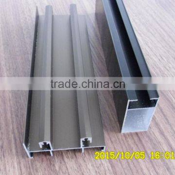 Colored Matt Anodized aluminum profiles for window