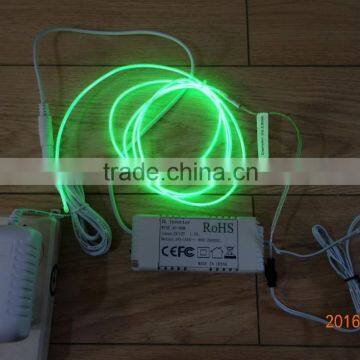 "Polar Light 3"OD:2.6mm White EL WIRE AC110V-240V 40M-60M EL WIRE INVERTER photo-3