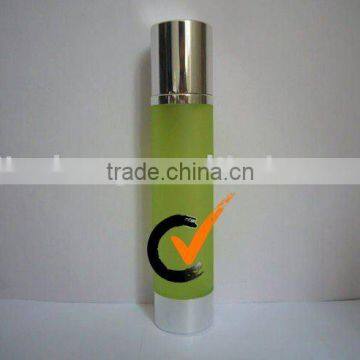 Plastic 100ml Round Airless Vaccume Bottles