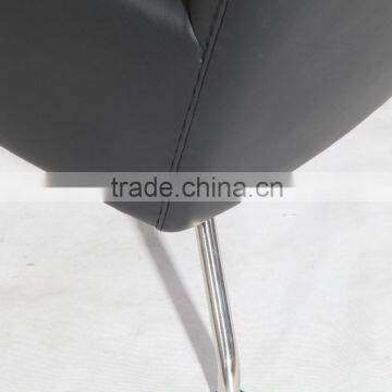 Hans Wegner Leather High Wingback Chair Wing Lounge Chair With Footrest Supplier's Choice photo-6