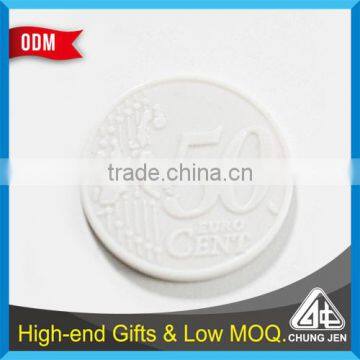 Wholesale Bulk Light-weight Custom Euro Trolley Cheap Token Plastic