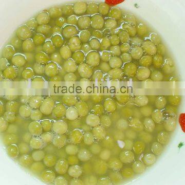 Natural canned green pea