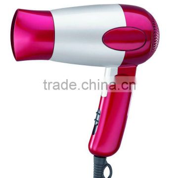 Spray-paint body Foldable design travel hair dryer