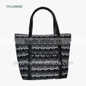 Fashion ladies weaving tote bag