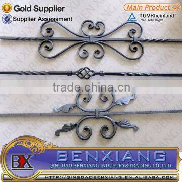 wrought iron fence railing metal steel noble picket