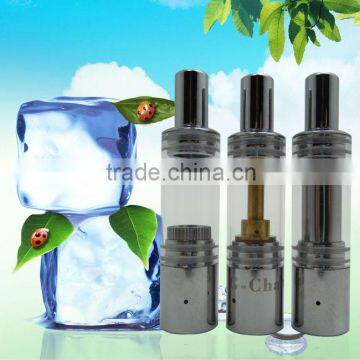 2014 newest 3-in-1 G-Chamber glass e cig vaping wholesale with replaceable coil