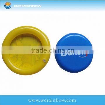 cheap wholesale promotional round inflation frisbee