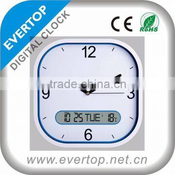 2015 NEW FASHION DIGITAL WALL CLOCK ET6221A