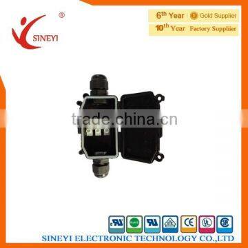 IP65 waterproof connector,2hole waterproof boxes