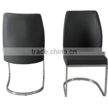 DC-4111 Black PU dining chair