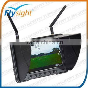 C823 7 inch FPV Photography TFT LCD Monitor HD With Sun shield for for Ground Station