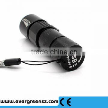 New Adjustable Usb Rechargeable Flashlight Safe Rechargeable Flashlight Zoomable Led photo-5