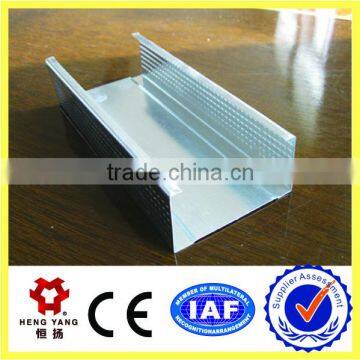 galvanized light steel C channel/STUD
