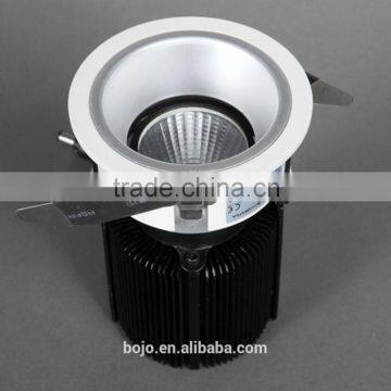 Adjustable White 6w 9w 13W COB LED Downlight With Silver Reflector