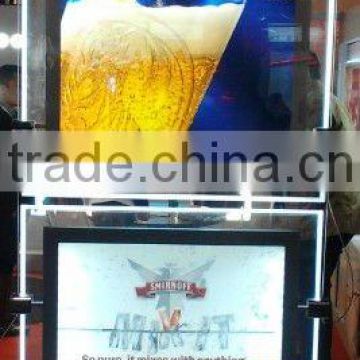 Hot advertising: plexiglass led light box