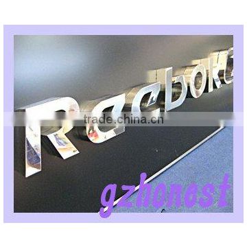 Stainless steel LED Letter signage design