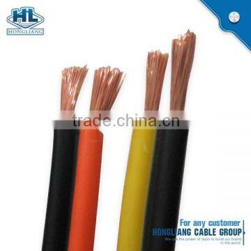 strand electrical wire 5.5mm2 8 mm2 14mm2 30mm2 insualted strand copper electrical wire