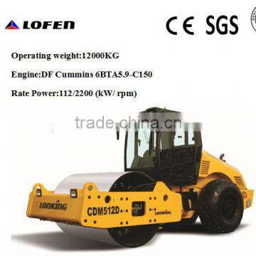 Lonking new 12ton diesel road roller